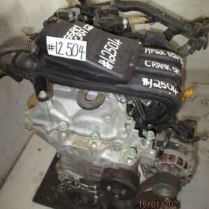 2011 NISSAN MICRA 1.2I ENGINE ONLY; ENG NO: HR12